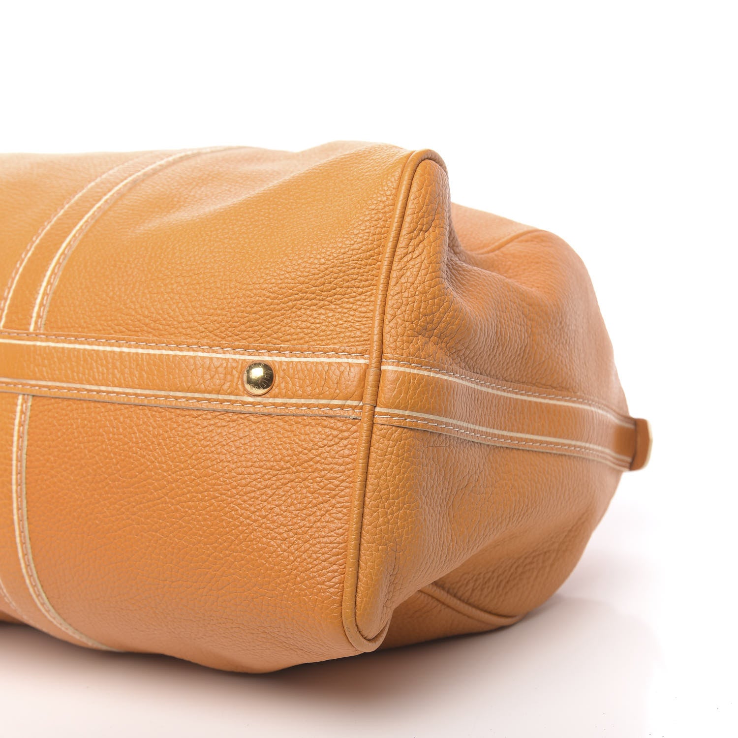 Louis Vuitton Tobago Calfskin Keepall 50 Yellow 8 of 9