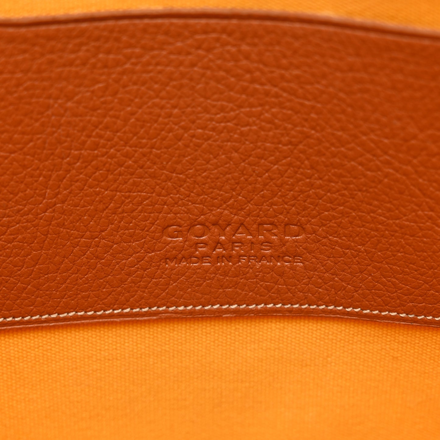 Goyardine Senat MM Pocket Black Tan