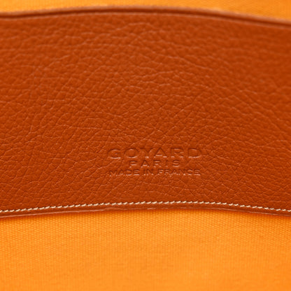 Goyard Goyardine Senat MM Pocket Black Tan 6 of 7