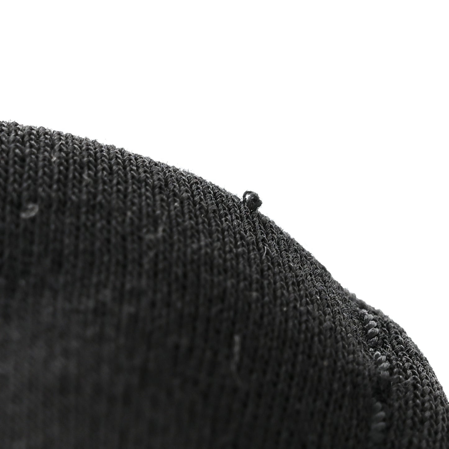Jersey Quilted Single Flap Black