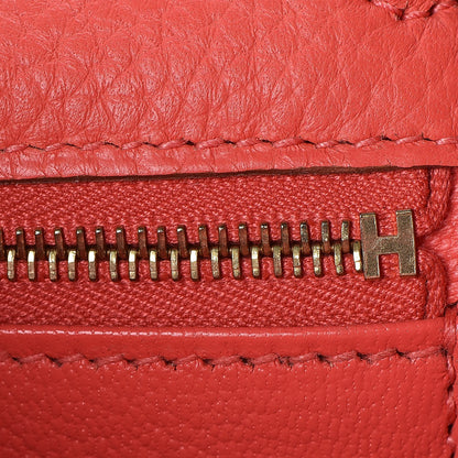 Hermes Taurillon Clemence Kelly Retourne 32 Rose Jaipur 15 of 36