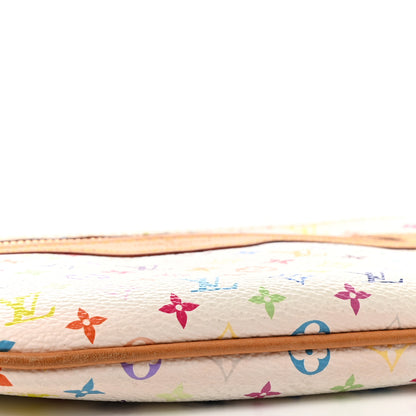 Louis Vuitton Monogram Multicolor Pochette Plate GM White 7 of 7