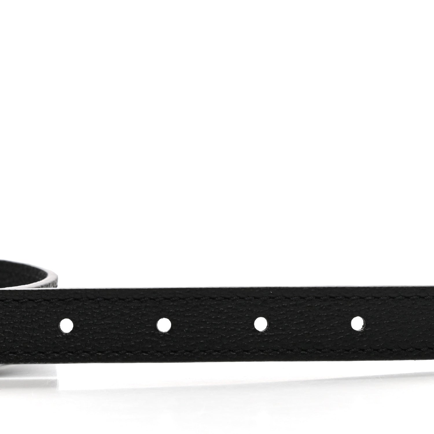 Louis Vuitton Calfskin 16mm Adjustable Shoulder Strap Black 3 of 5