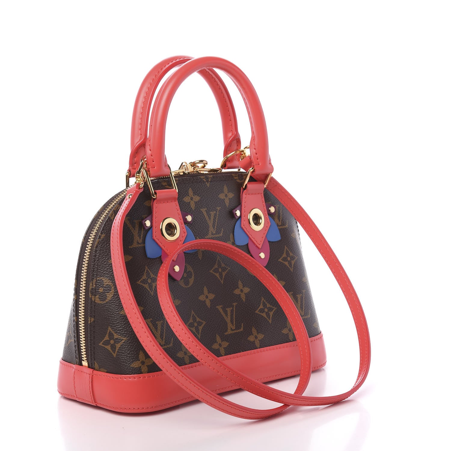 Louis Vuitton Monogram Totem Alma BB Flamingo 3 of 10