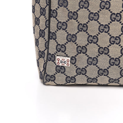 Gucci GG Monogram Web Pop Tote Navy 9 of 9