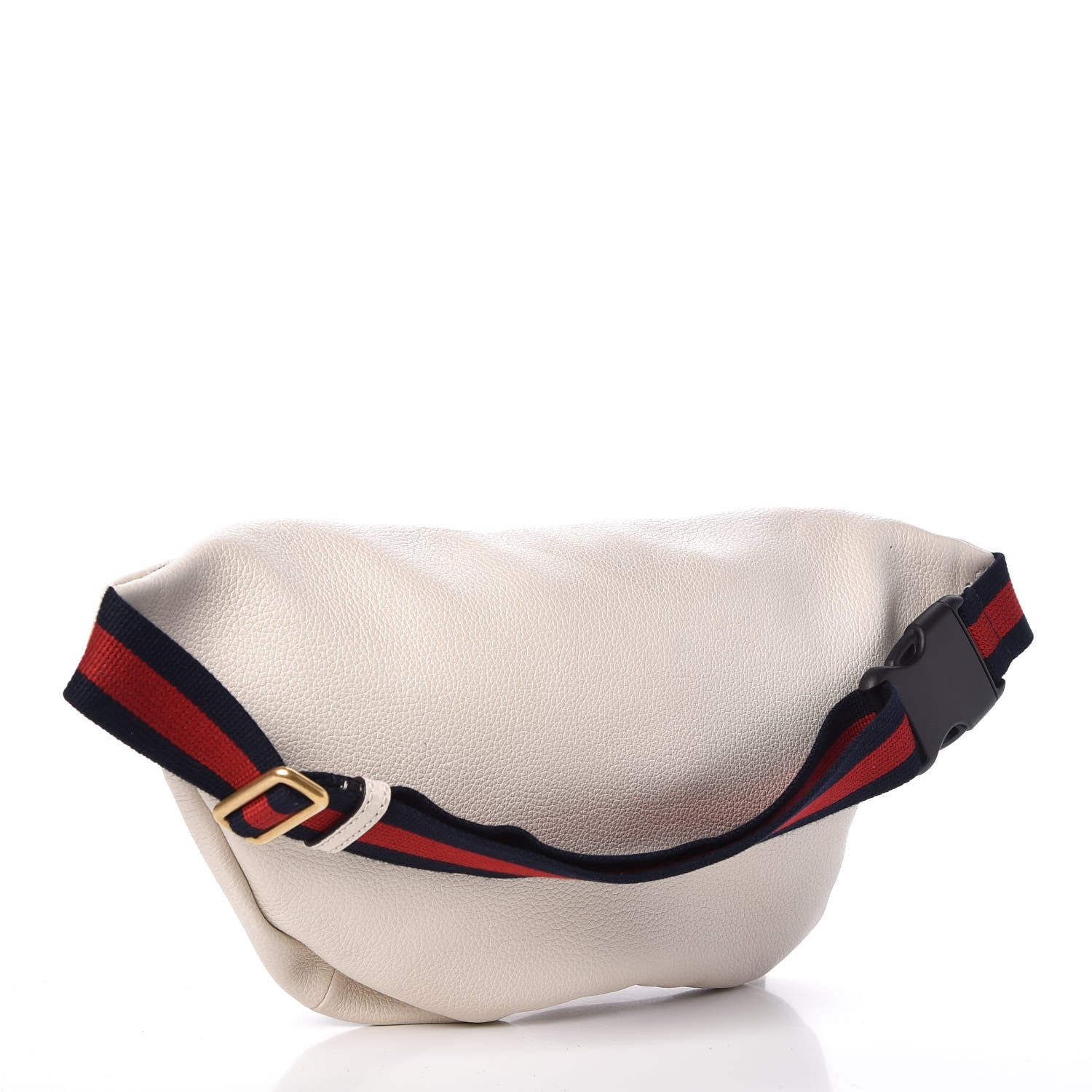 Gucci Grained Calfskin Logo Belt Bag White 3 of 9