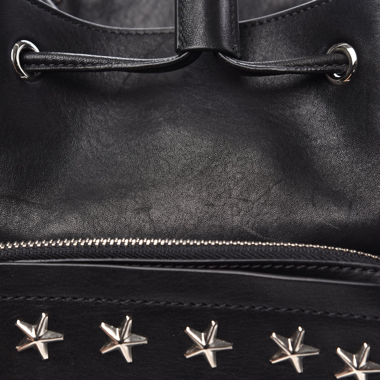 Lambskin Suki Studded Backpack Black