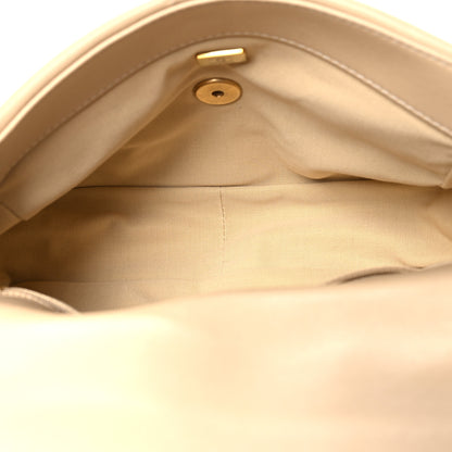 Chanel Lambskin Quilted Medium Chanel 19 Flap Beige 5 of 11