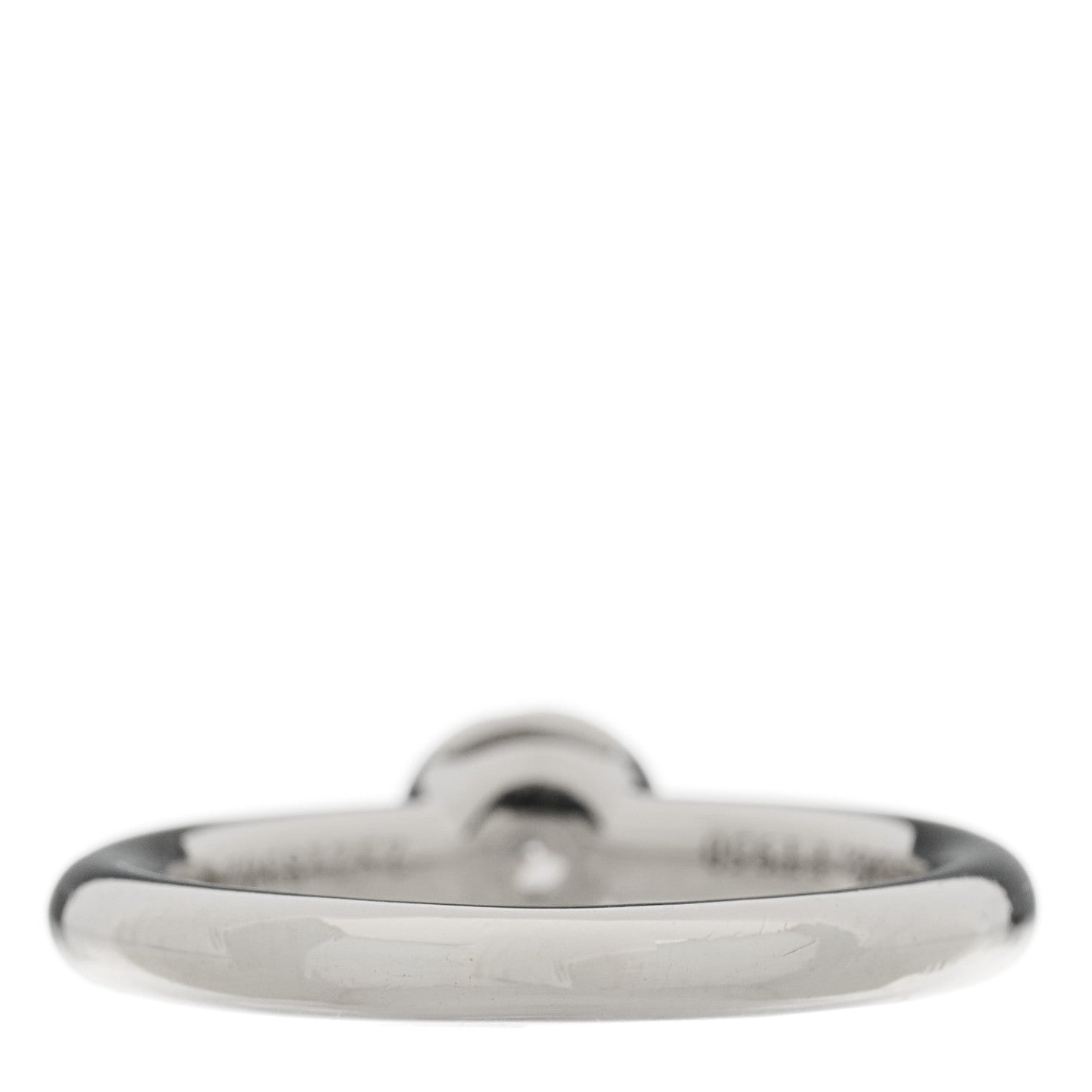 Tiffany Platinum Diamond .35ct Bezet Ring 50 5.5 3 of 8