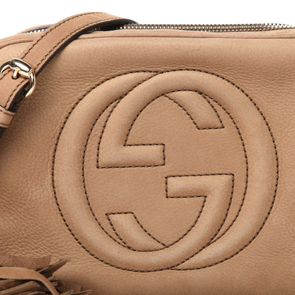 Gucci Vitello Range Small Soho Disco Bag New Fango 10 of 10