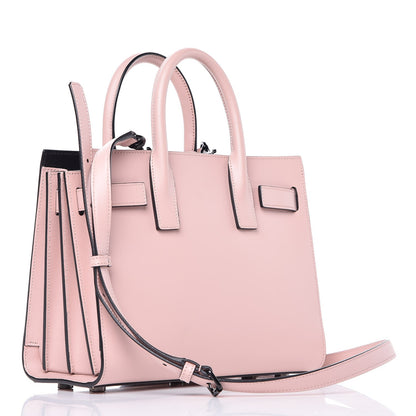 Saint Laurent Calfskin Nano Sac De Jour Pale Pink 3 of 7