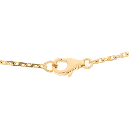 Cartier 18K Yellow Gold Diamond Interlocking LOVE Necklace 4 of 7