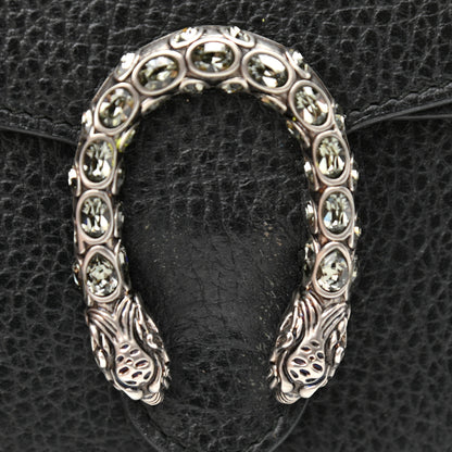 Gucci Calfskin Super Mini Dionysus Shoulder Bag Black 11 of 11