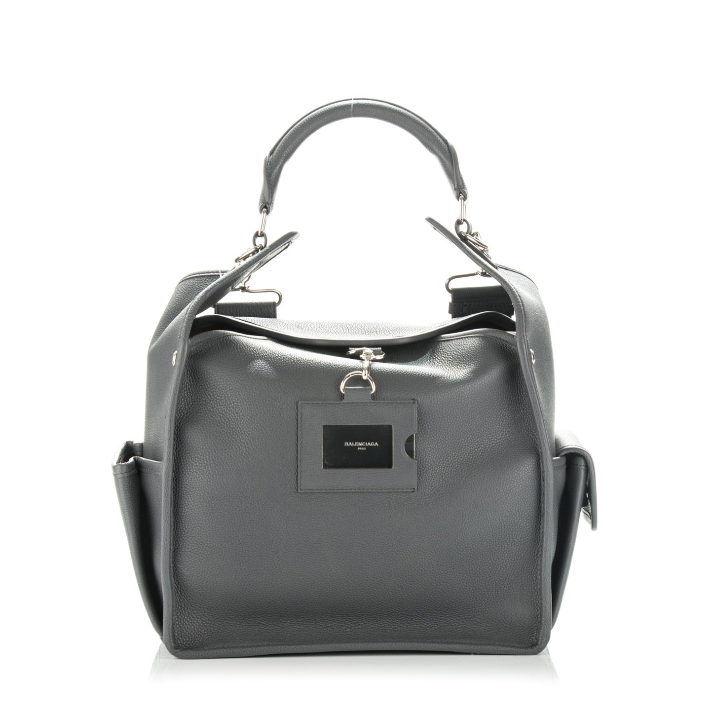 Calfskin Detachables Top Handle Grey