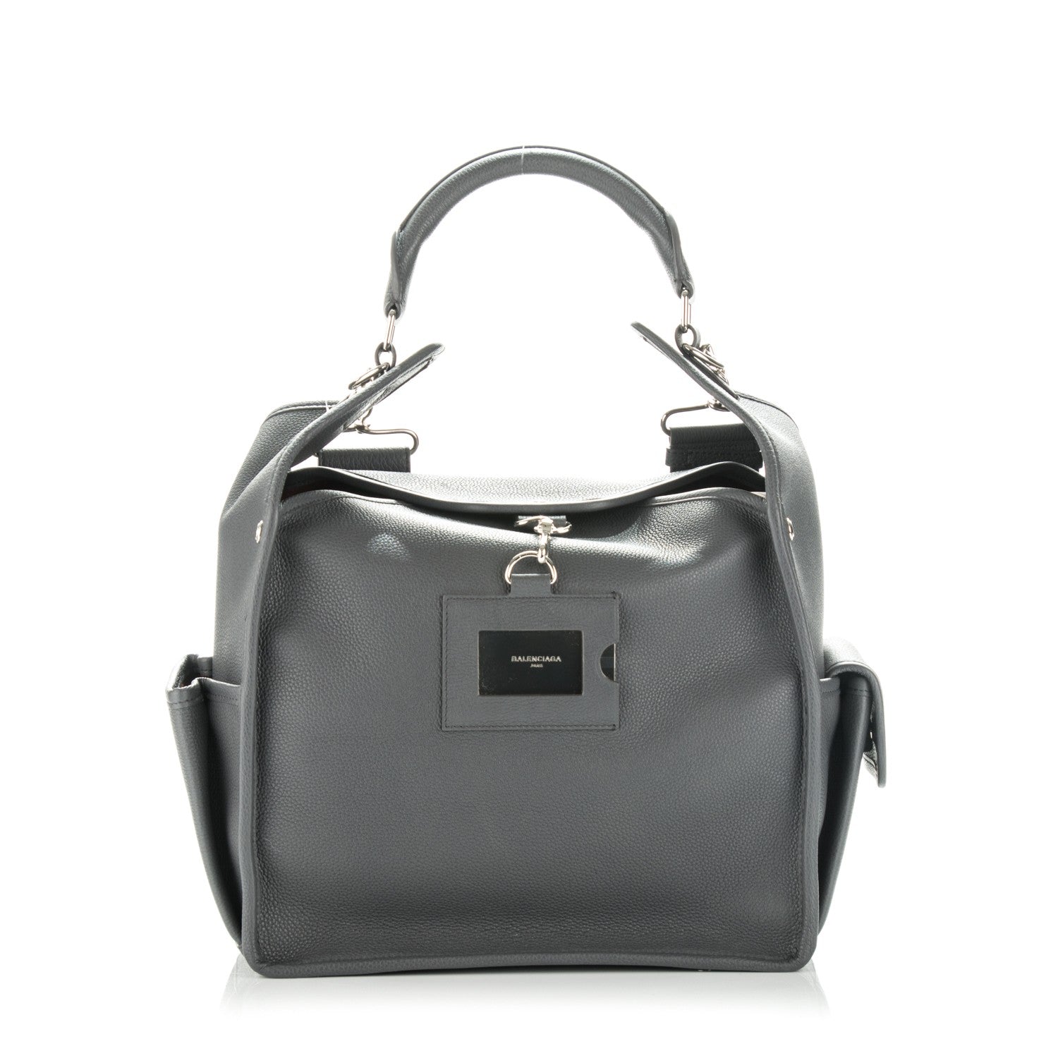 Balenciaga Calfskin Detachables Top Handle Grey 1 of 6