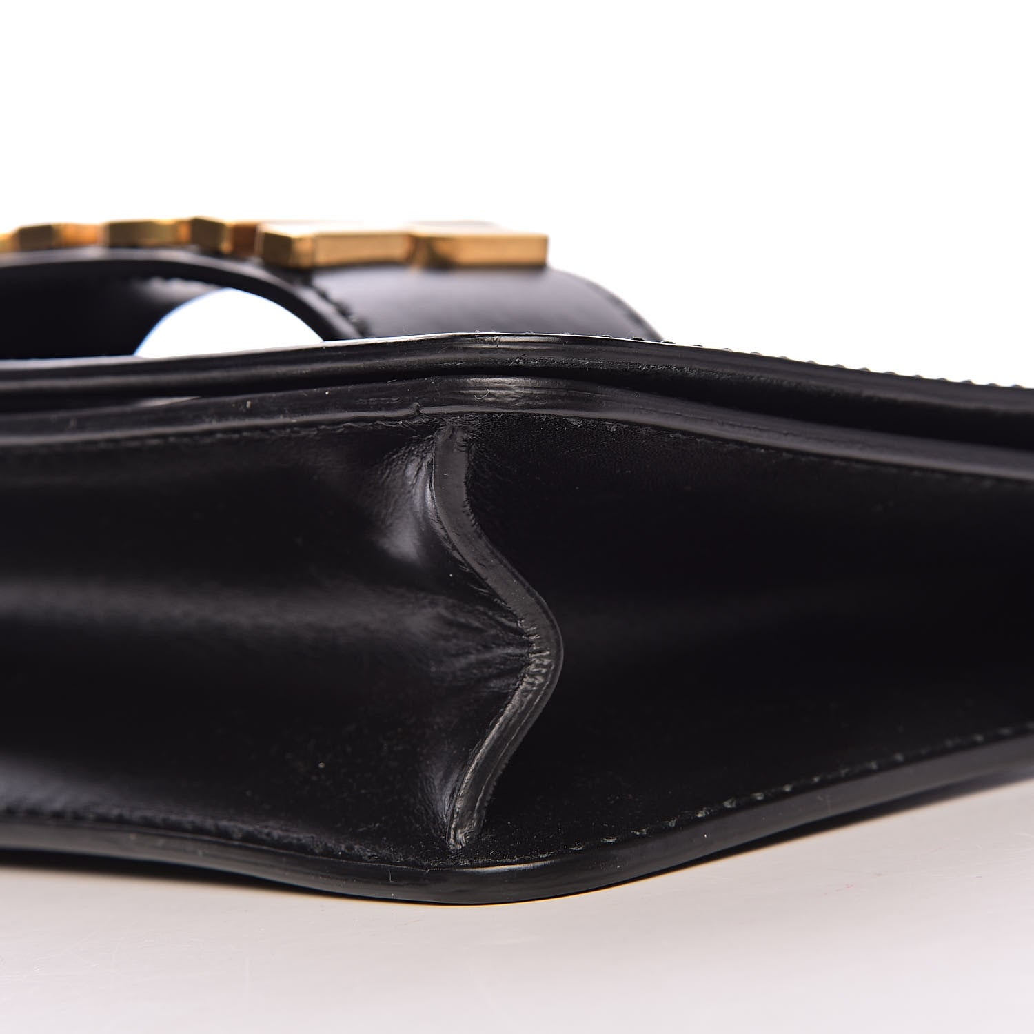 Christian Dior Smooth Calfskin Dio(r)evolution Flap Clutch Black 9 of 9
