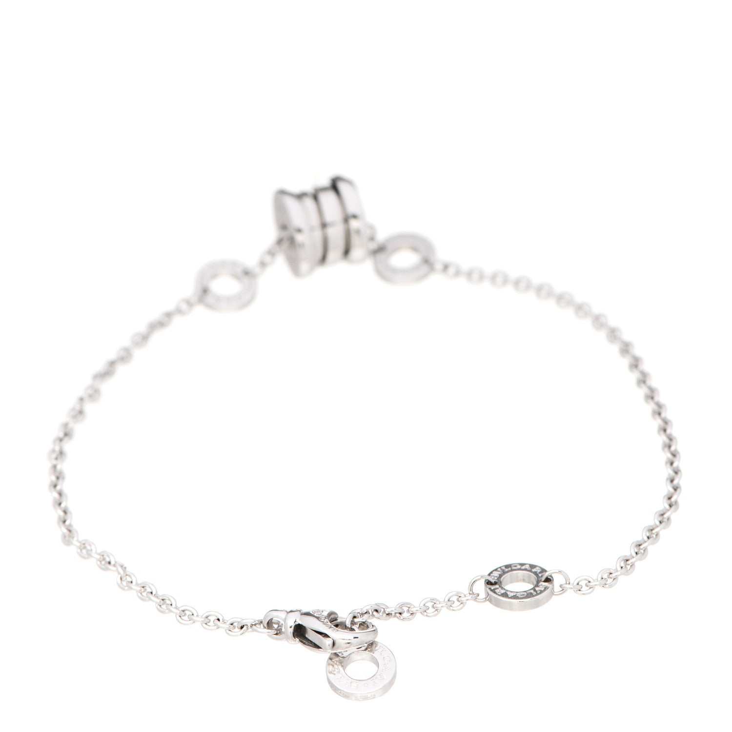Bulgari 18K White Gold B.Zero1 Bracelet 2 of 6