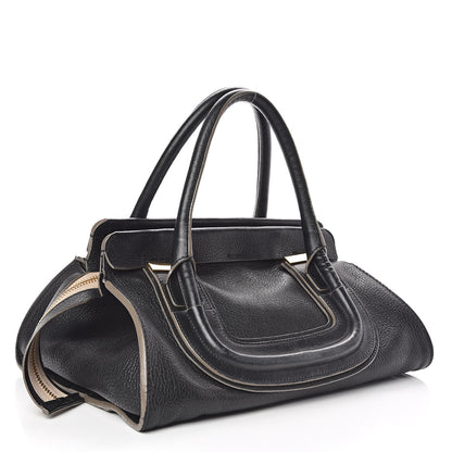Chloe Calfskin Medium Marcie Satchel Black 3 of 15
