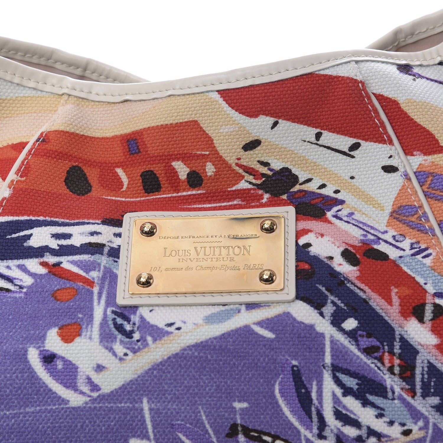 Louis Vuitton Canvas Riviera Cruise Galliera GM 7 of 9