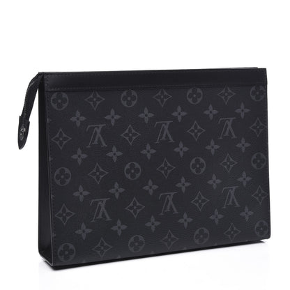 Louis Vuitton Monogram Eclipse Pochette Voyage MM 2 of 10