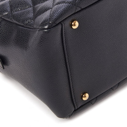 Chanel Caviar Quilted Petit Timeless Tote PTT Black 6 of 9