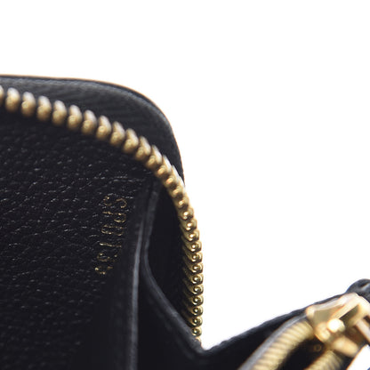 Louis Vuitton Empreinte Zippy Wallet Black 7 of 10