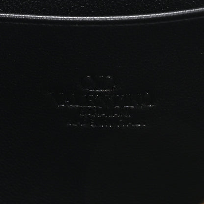 Valentino Garavani Nappa Vlogo Zip Pouch Butter Black 6 of 7