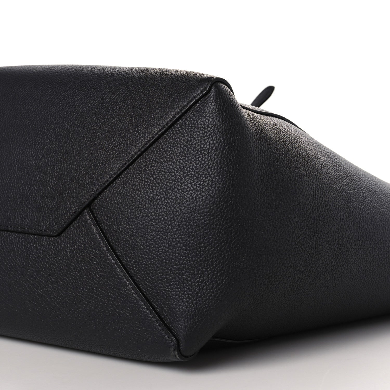 Celine Soft Grained Calfskin Small Belt Cabas Phantom Navy 7 of 8