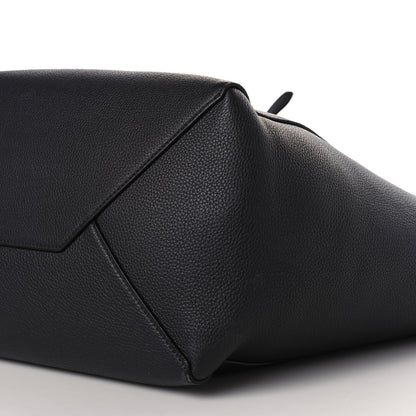 Celine Soft Grained Calfskin Small Belt Cabas Phantom Navy 7 of 8