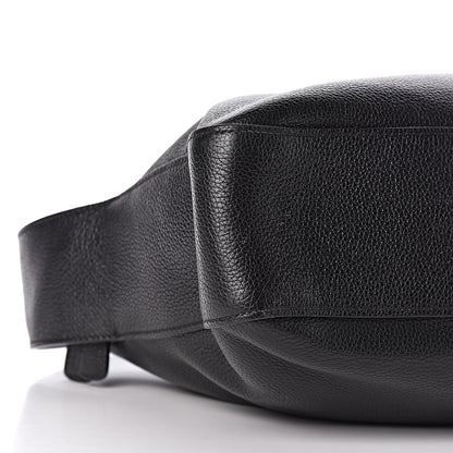 Prada Vitello Daino Shoulder Bag Black 9 of 10