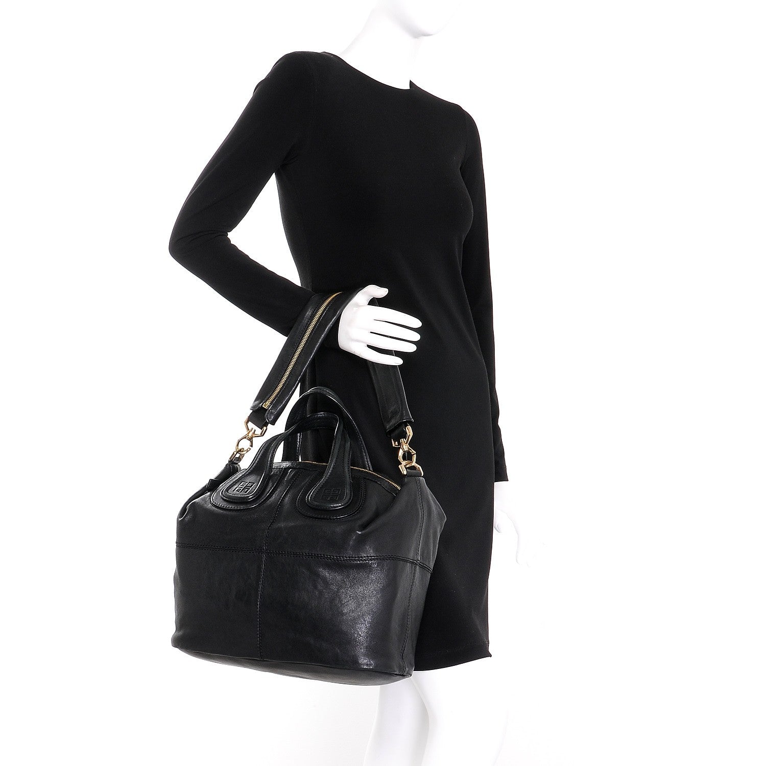 Givenchy Lambskin Medium Nightingale Black 2 of 7