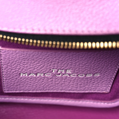 Marc Jacobs Grained Calfskin Small The Tote Bag Regal Orchid 7 of 11