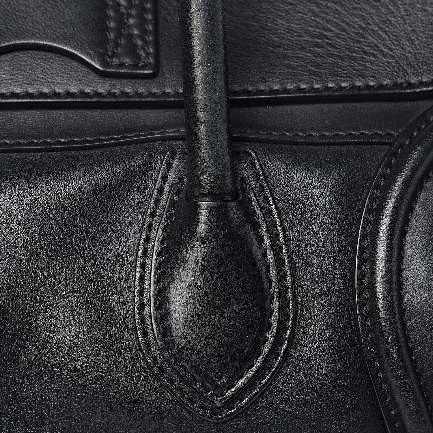 Celine Smooth Calfskin Mini Luggage Black 13 of 25