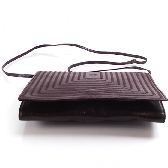 Fendi Leather Flap Cross Body Bag 4 of 8