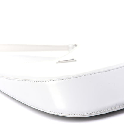 Prada Spazzolato Cleo Shoulder Bag White 7 of 9