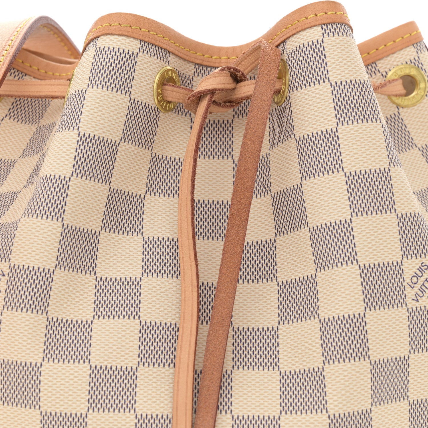 Louis Vuitton Damier Azur Noe BB 7 of 11