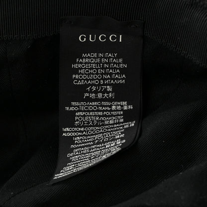 Gucci Monogram Web Baseball Hat XL Black 7 of 9