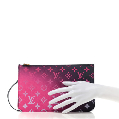 Louis Vuitton Monogram Spring In The City Neverfull MM GM Pochette Midnight Fuchsia 2 of 6