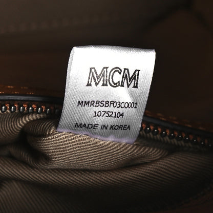 MCM Visetos Small Soft Berlin Cognac 7 of 10