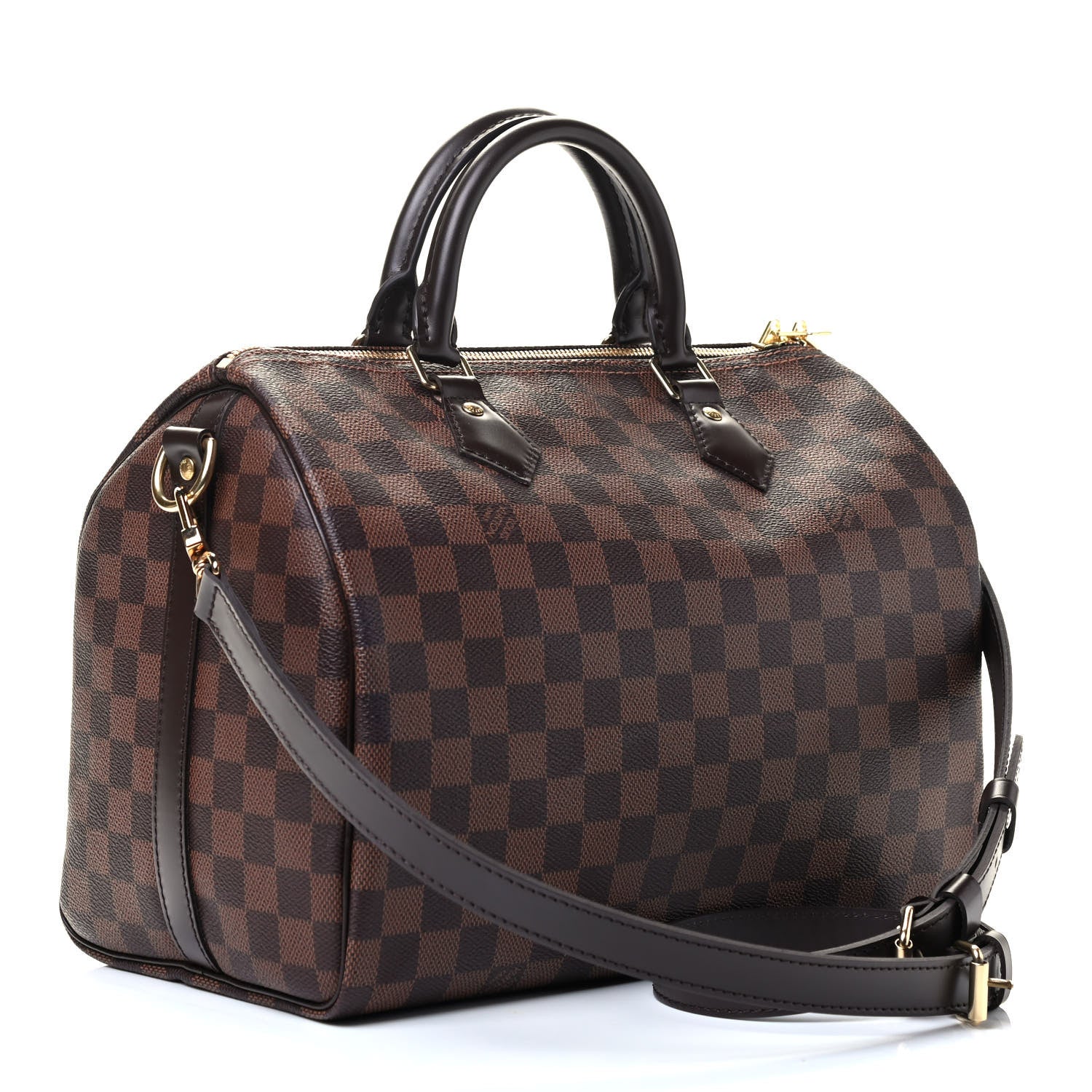 Louis Vuitton Damier Ebene Speedy Bandouliere 30 3 of 8