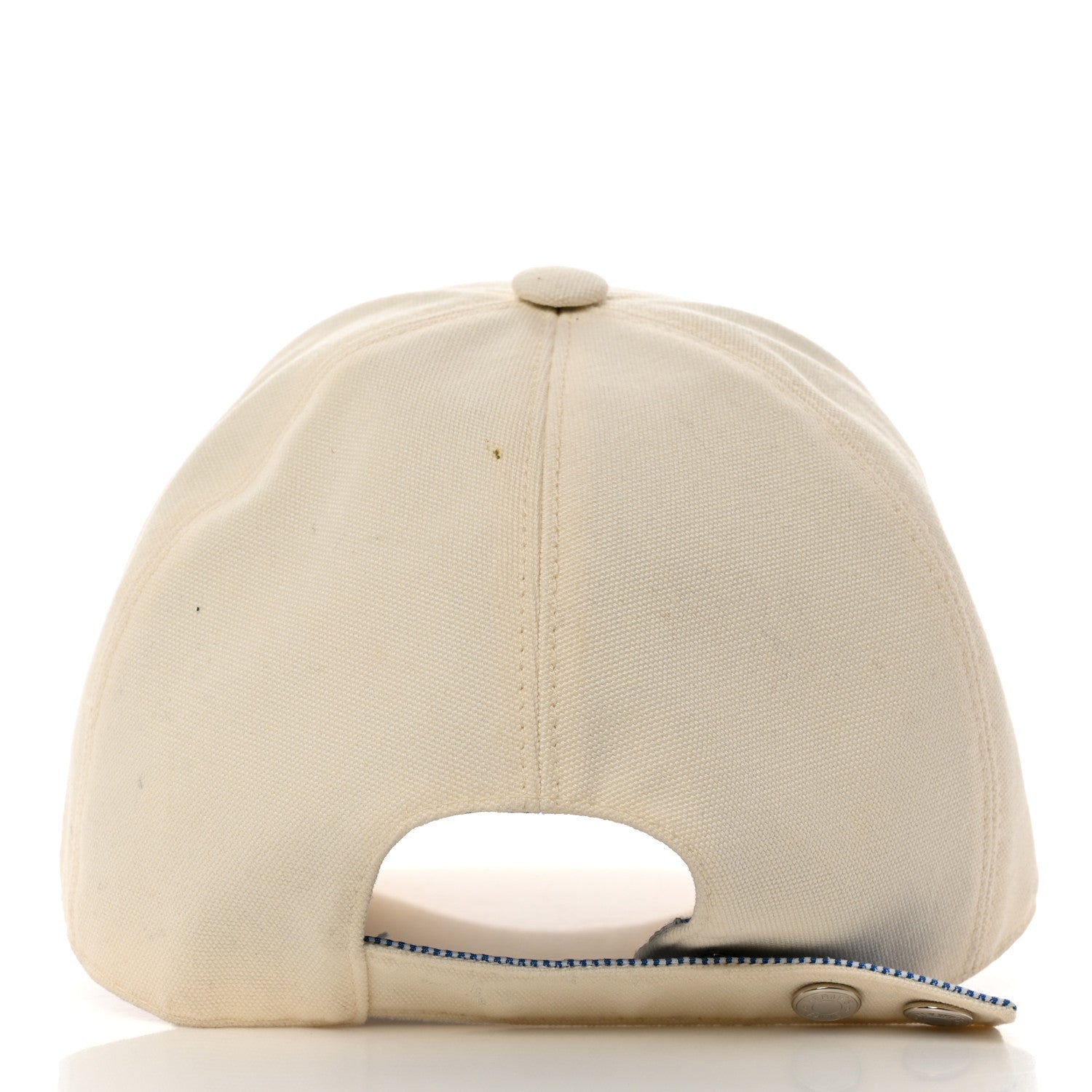 Hermes Cotton Canvas Tess Cap 58 Ecru 5 of 8