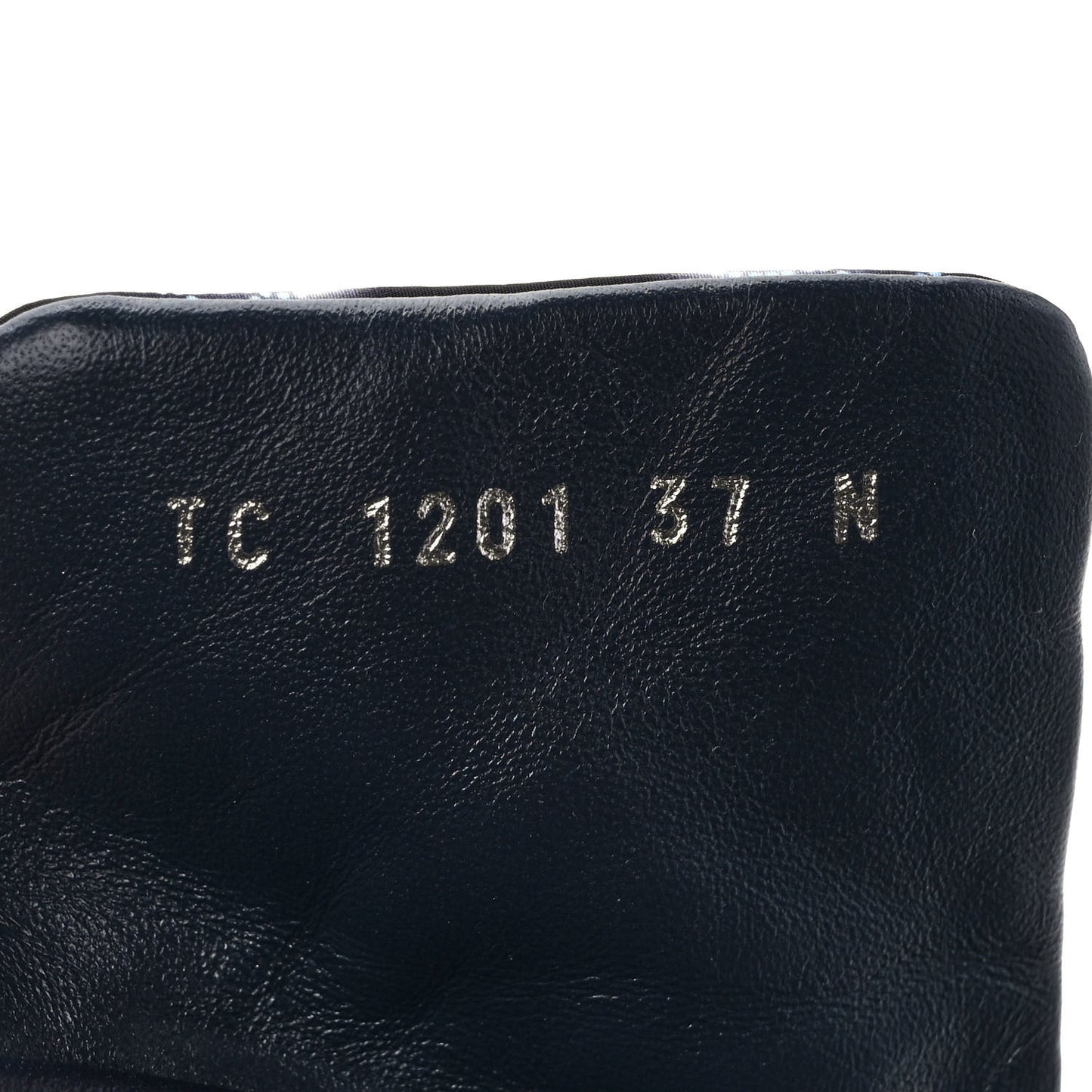 Nylon Monogram Womens Pool Pillow Comfort Mules 37 Navy Blue
