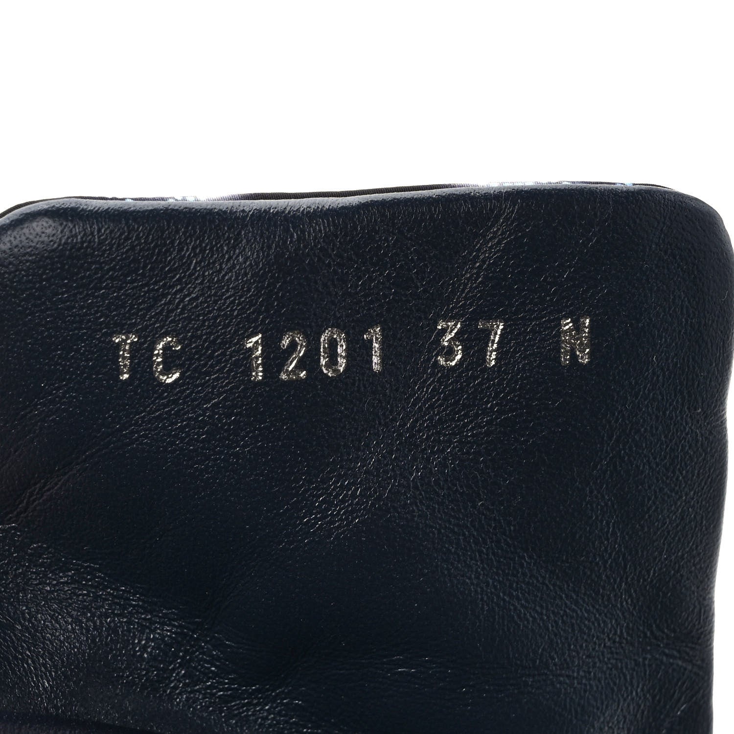 Louis Vuitton Nylon Monogram Womens Pool Pillow Comfort Mules 37 Navy Blue 8 of 8