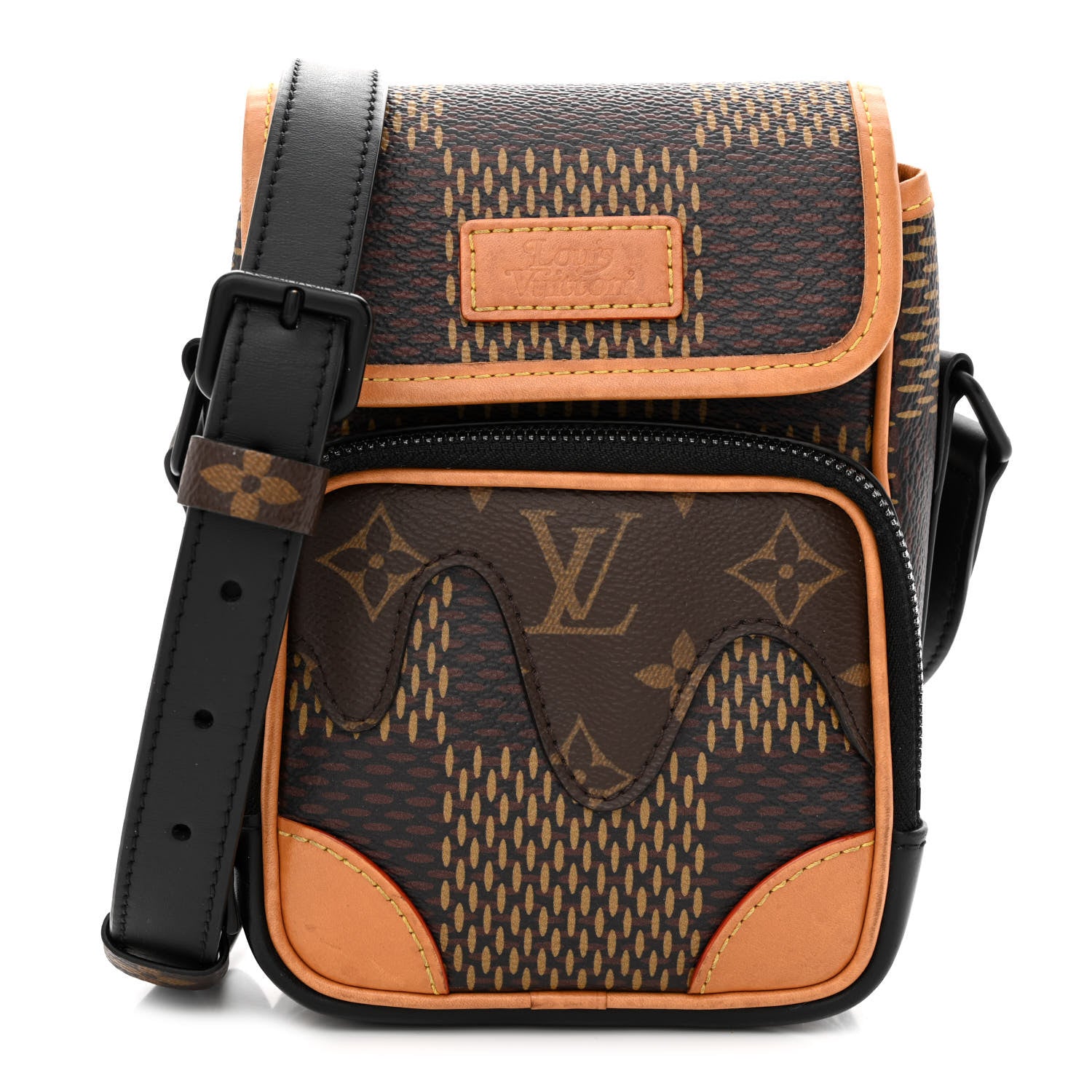 Louis Vuitton X NIGO Giant Damier Ebene Monogram Nano Amazone Messenger 1 of 11