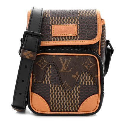 Louis Vuitton X NIGO Giant Damier Ebene Monogram Nano Amazone Messenger 1 of 11