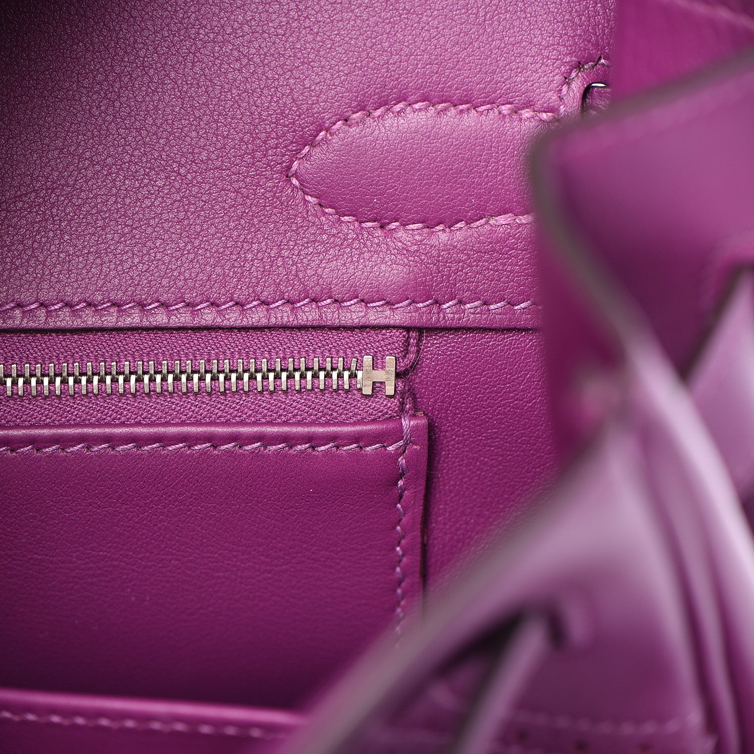 Hermes Togo Swift Ghillies Birkin 30 Anemone 19 of 36