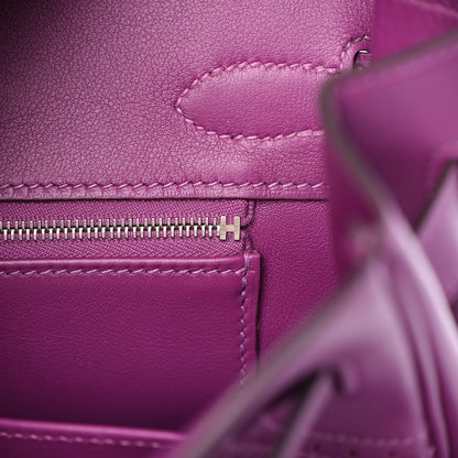 Hermes Togo Swift Ghillies Birkin 30 Anemone 19 of 36