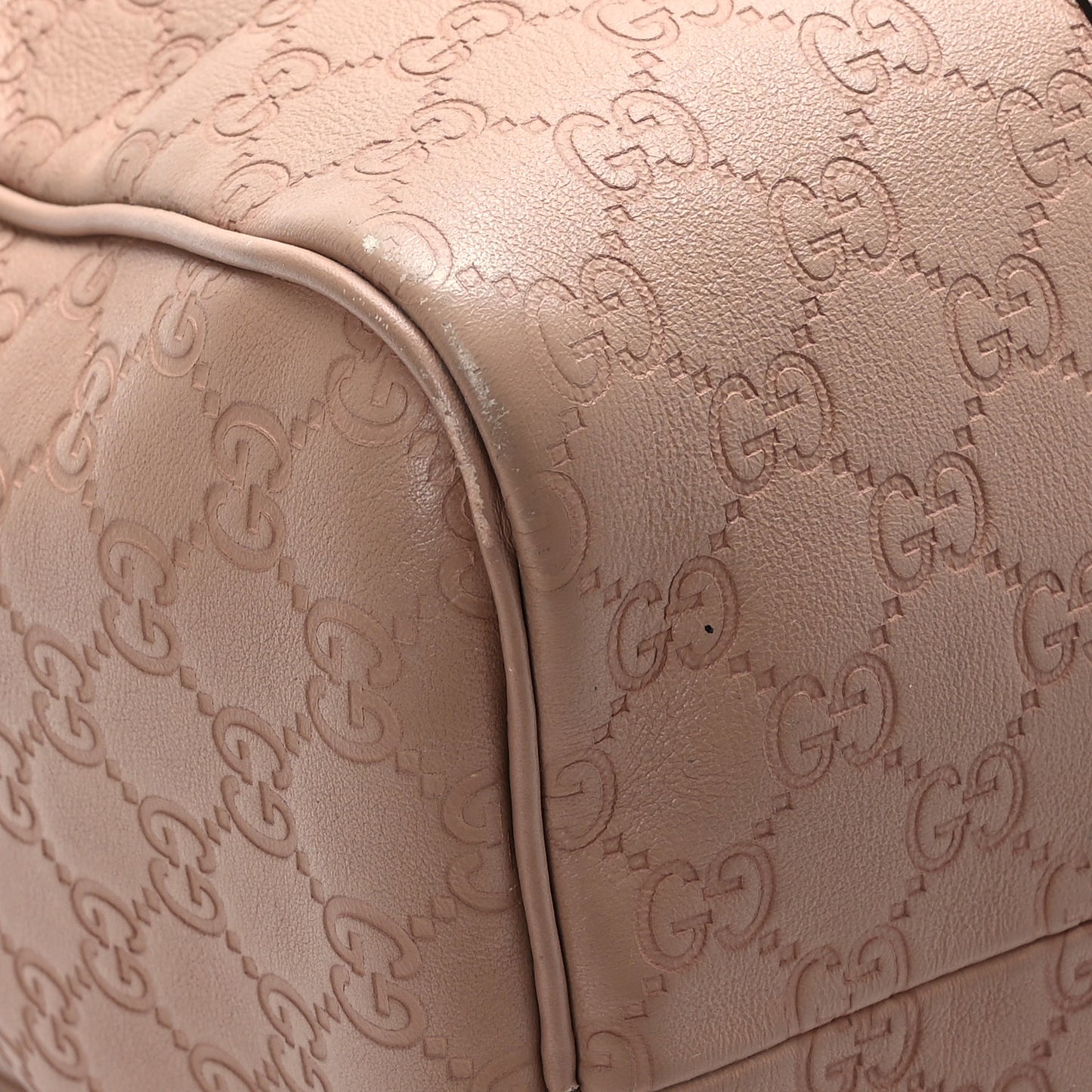 Guccissima Medium Joy Boston Winter Rose