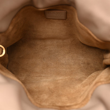 Loewe Calfskin Mini Flamenco Knot Clutch Sand 5 of 10