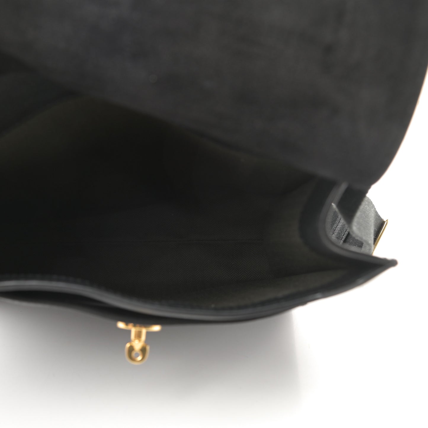 Natural Grain Calfskin Antony Messenger Crossbody Black